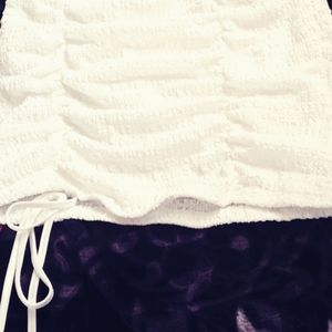 SHEIN WHITE SKIRT